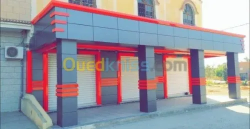 habillage des facades publicité