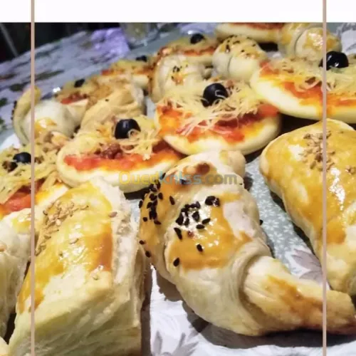Gâteaux et appéritifs sur commande