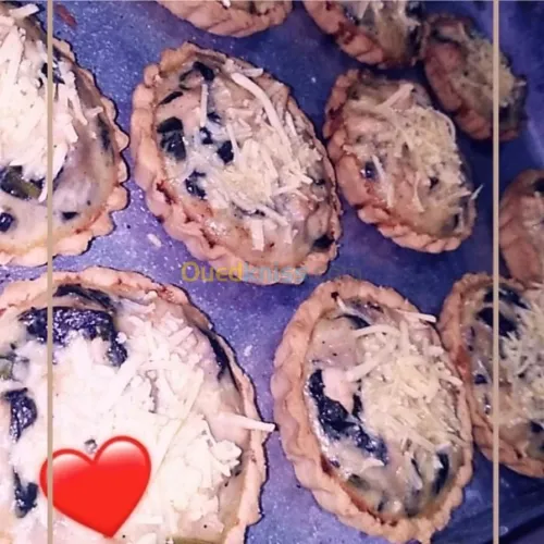 Gâteaux et appéritifs sur commande