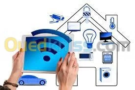 travaux electricite avec wifi.