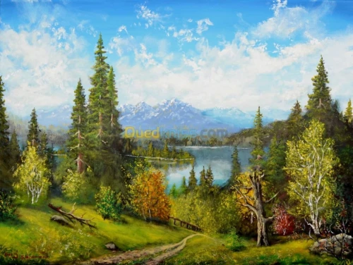 Ateliers de peinture de paysages...