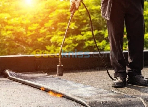 Travaux d'étanchéité