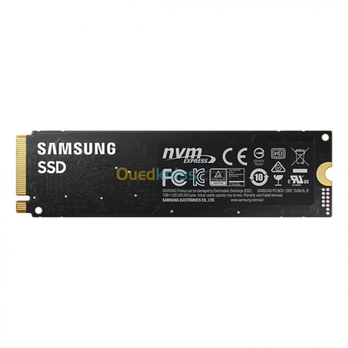 SAMSUNG 980 1TB SSD NVMe M.2 PCI 3.0 - 3500 Mb/s