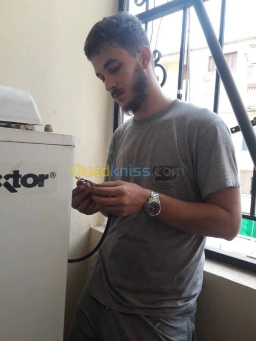 Installation climatiseur 