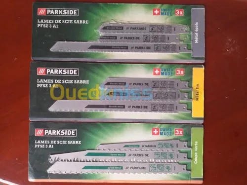 PARKSIDE® Lames de scie sabre PFSZ 3A1