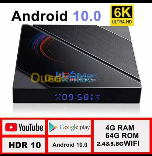 tv box h96 max dernier version