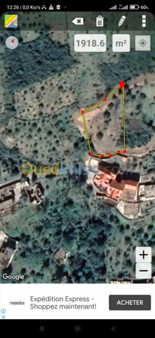 Vente Terrain Bejaia Aokas