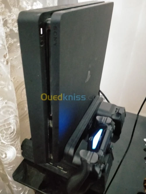 PS4 Slim/Compte/Station Manette/6DVD 