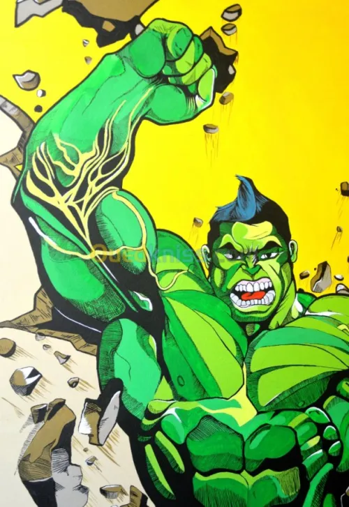 Dessin Murale , Dessin sur mur 