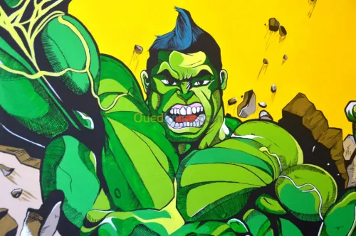 Dessin Murale , Dessin sur mur 
