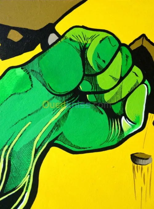 Dessin Murale , Dessin sur mur 