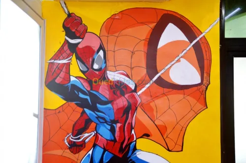 Dessin Murale , Dessin sur mur 