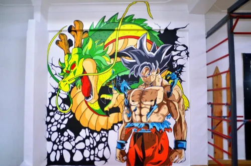 Dessin Murale , Dessin sur mur 