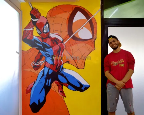 Dessin Murale , Dessin sur mur 