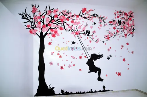 Dessin Murale , Dessin sur mur 