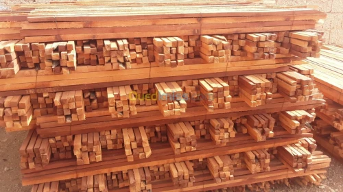 poutre et cale en bois pour calage et 