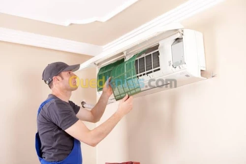 •Installation, réparation et nettoyage