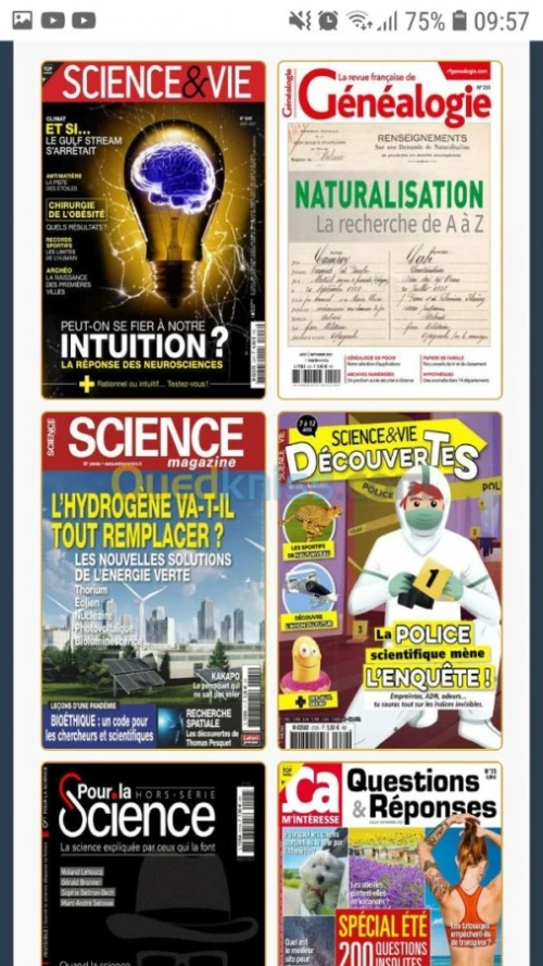 Livres, magazines, BD numérique 
