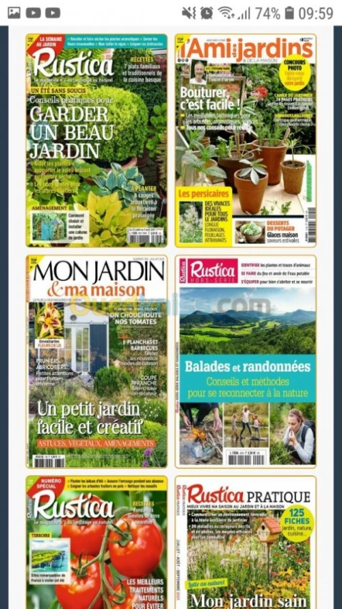 Livres, magazines, BD numérique 