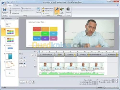 Création des modules e-learning