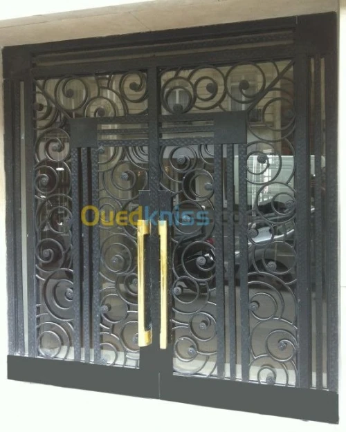 Fabrication porte,fenêtre, barreaudage