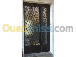 Fabrication porte,fenêtre, barreaudage
