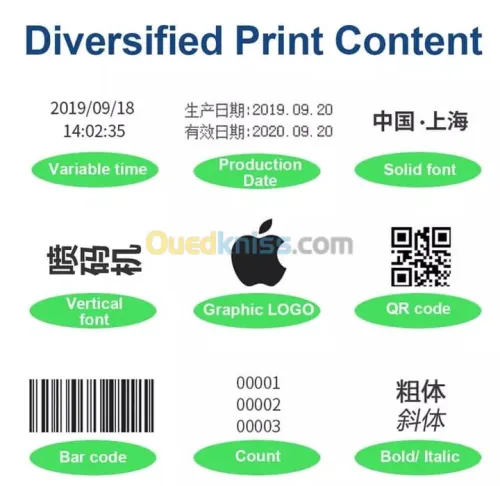 dateur كاتب تواريخ printer