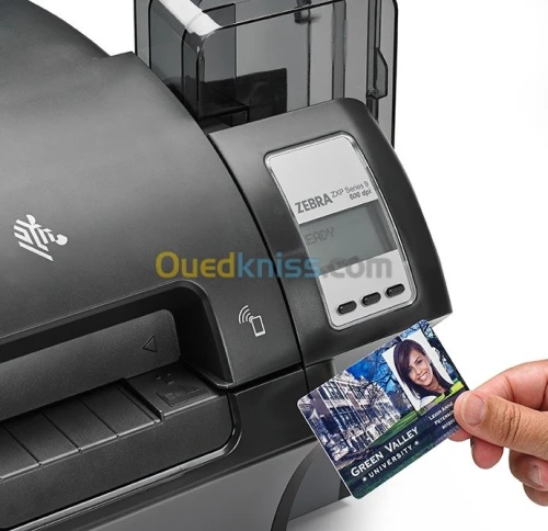 Imprimante badgeuse & carte pvc