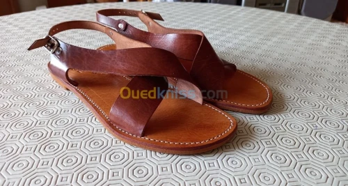 Sandales en cuir du Maroc