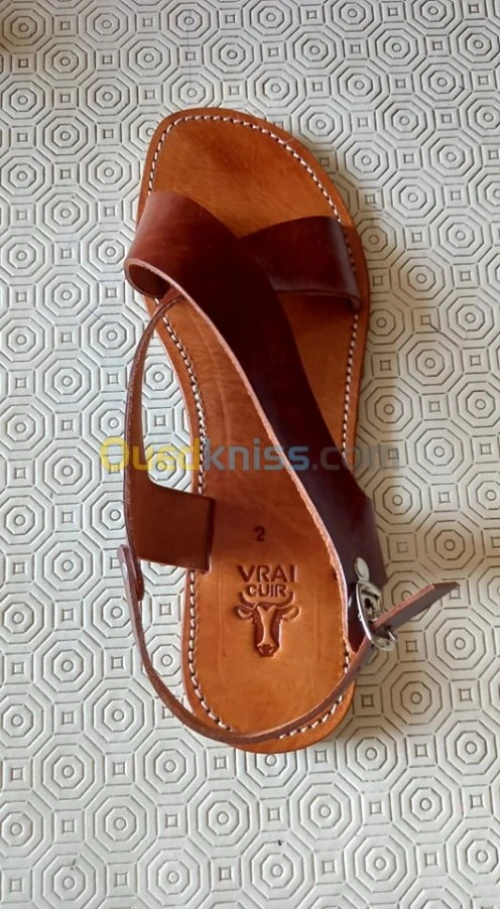 Sandales en cuir du Maroc