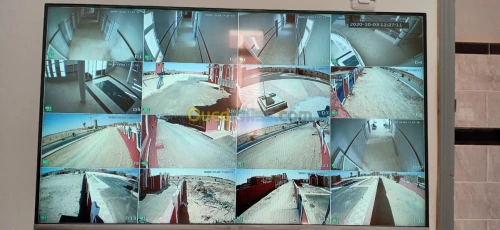 Installation caméra surveillance
