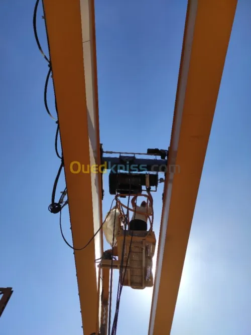 Fourniture et maintenance ponts roulant