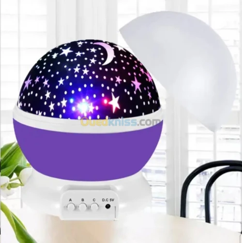 Lampe Veilleuse nuit étoilée 360°