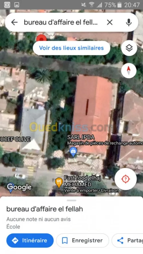 Location Local Ain defla Khemis miliana