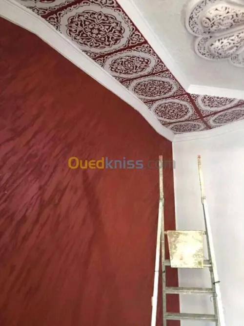 Décorations placoplâtre et peinturePVC