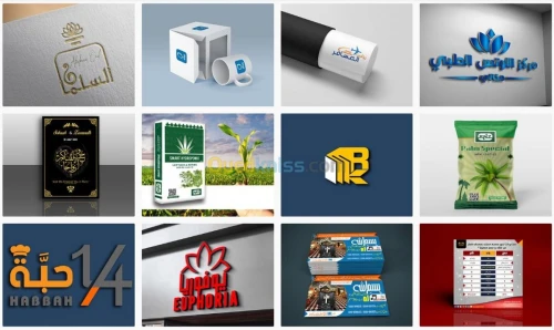 تصميم جرافيك: تصميم شعار -بطاقة عمل