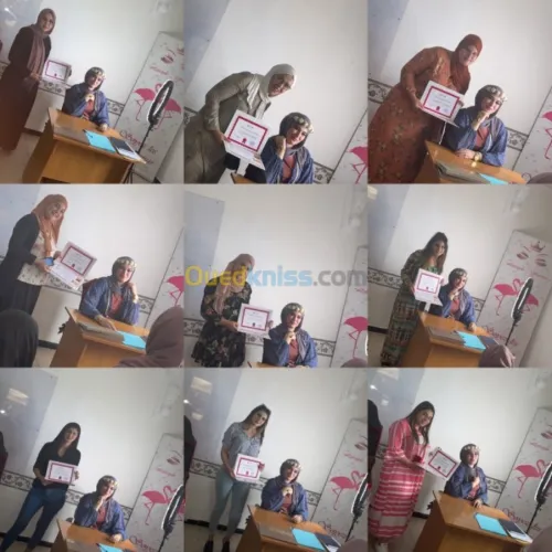 Formatrice de coiffure et maquillage 