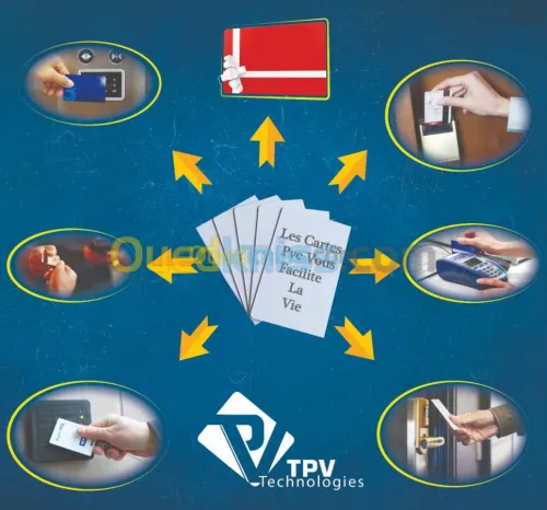 CARTE PVC MIFARE 