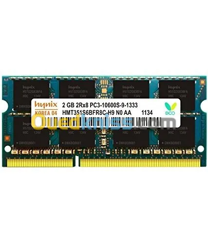 Hynix 2GB DDR3 1333MHz SODIMM Laptop 