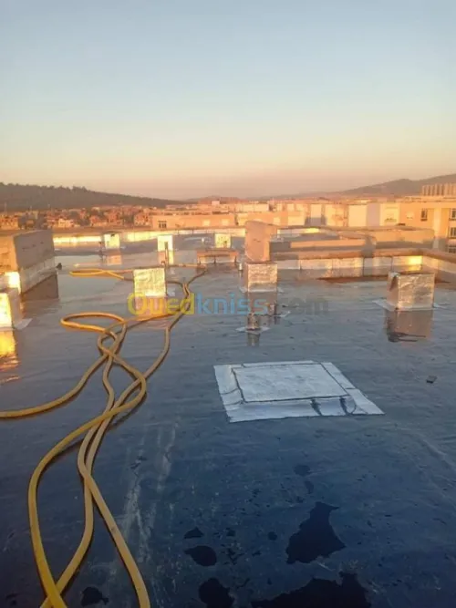 Étanchéité pax godron des terrasses