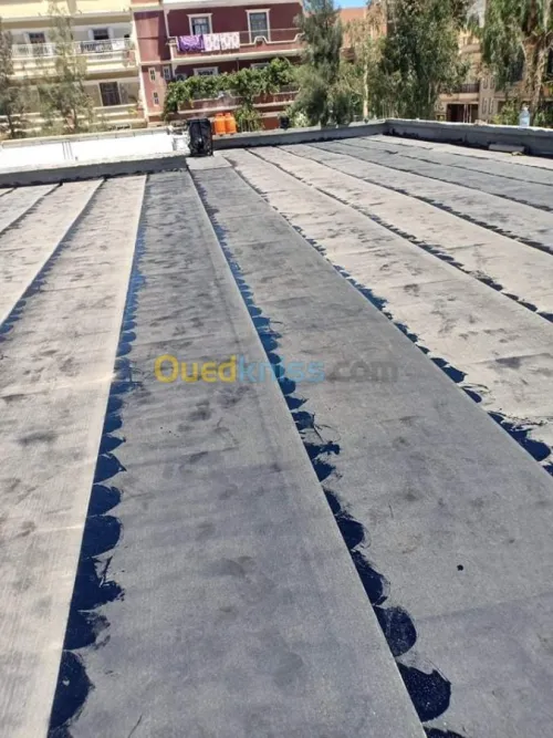 Étanchéité pax godron des terrasses