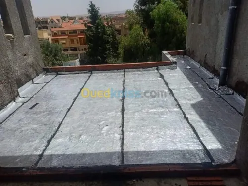 Étanchéité pax godron des terrasses