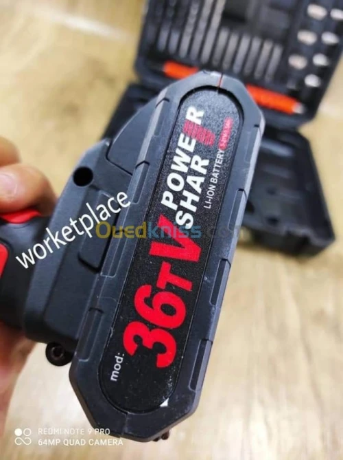 nouvelle Visseuse orca (18 V) valise a