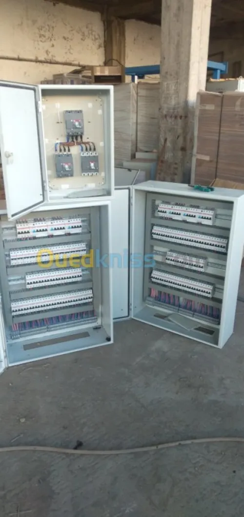 Câblage des armoires électriques