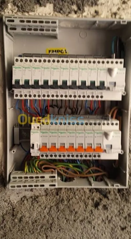 electricien batiment