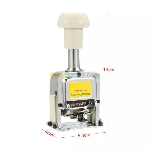 Numérateur Automatique Métallique 8 Ch