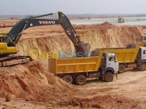 Location d'engins et réalisation des p