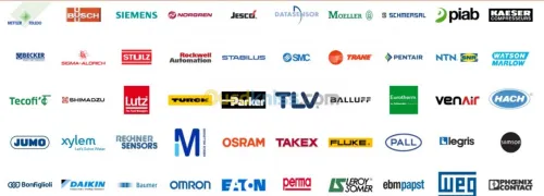 Schneider, Siemens, Legrand, ABB, IFM