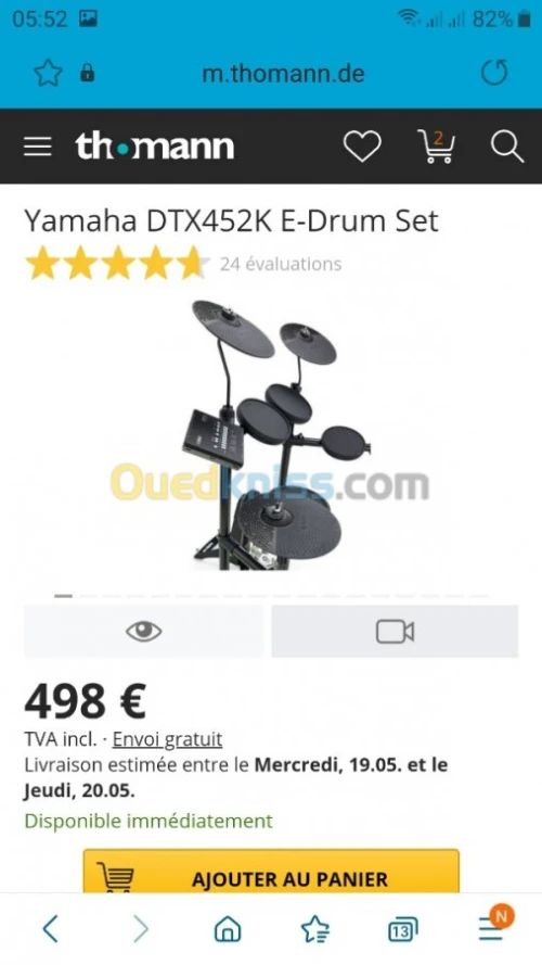 Casque de studio d'enregistrement 