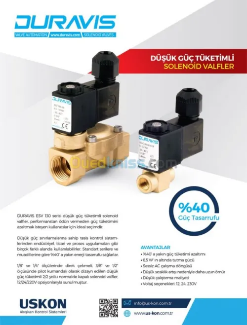 Electrovanne DURAVIS 230V